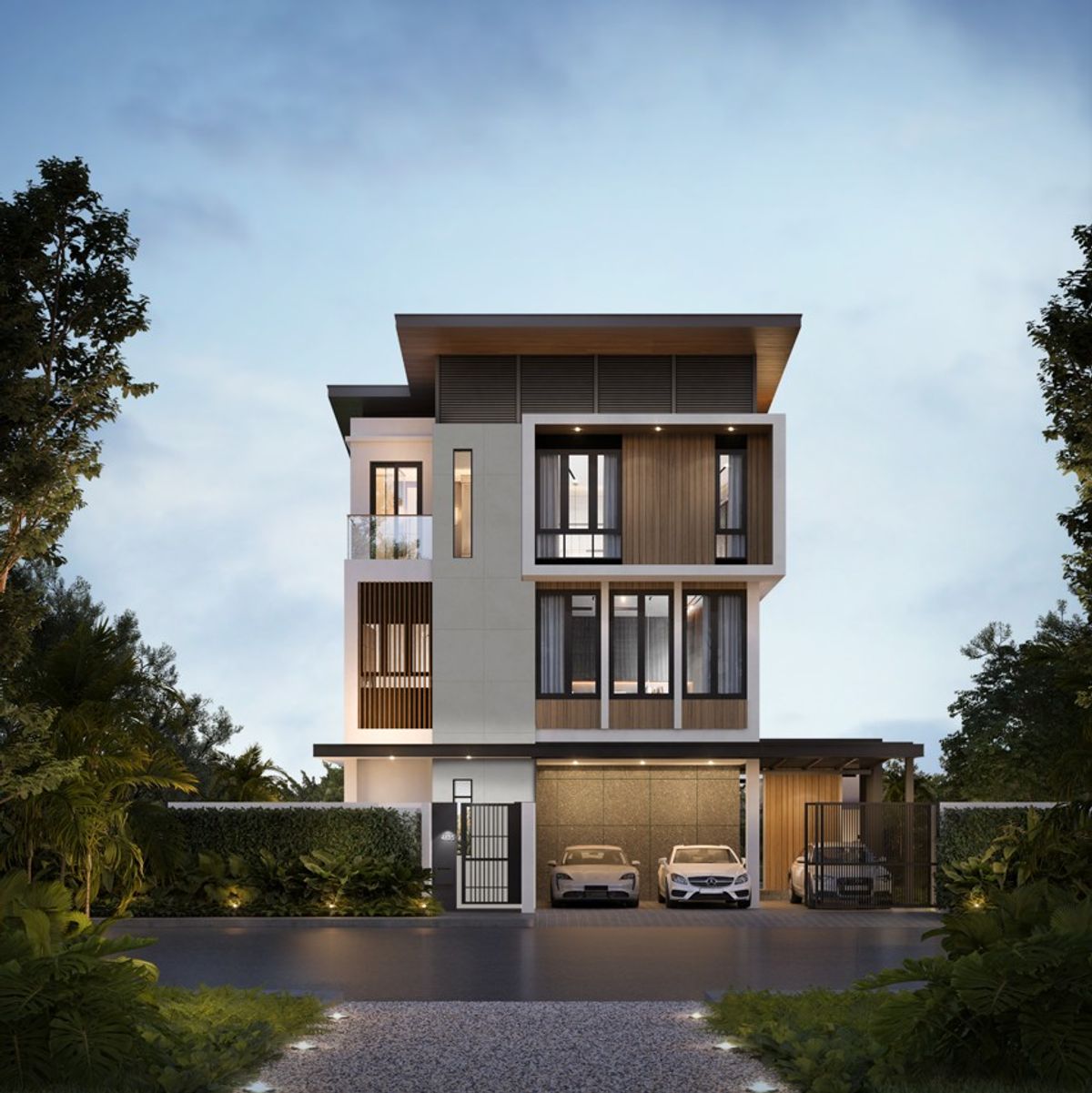 ขายบ้านอ่อนนุช อุดมสุข : The Ava Residence บ้านเดี่ยวพร้อมสระว่ายน้ำส่วนตัว 