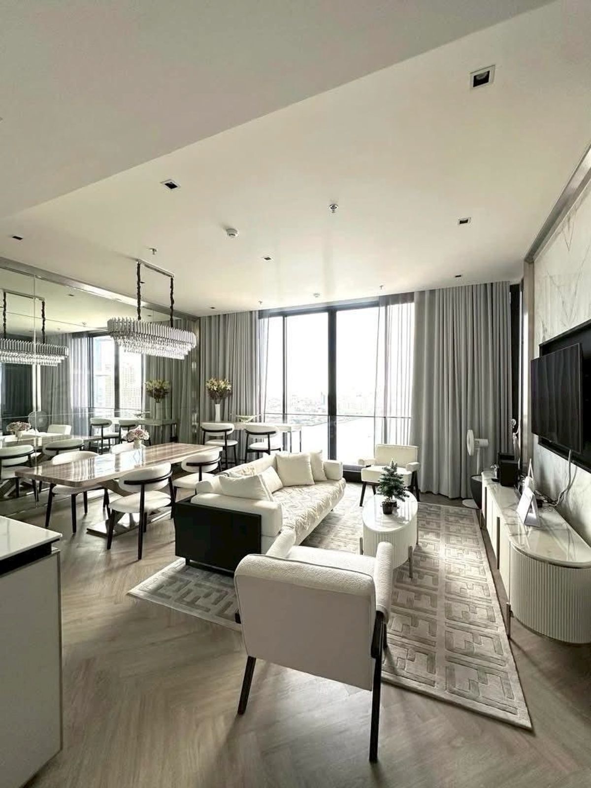ให้เช่าคอนโดวงเวียนใหญ่ เจริญนคร : For Rent: Chapter Charoennakhon–Riverside # 2b2b#rent 80k/months# ready to move in 