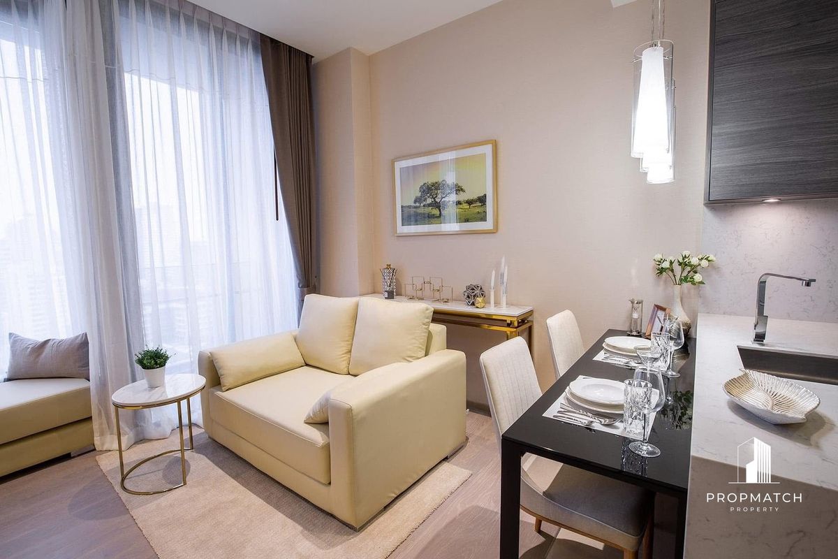 ให้เช่าคอนโดสุขุมวิท อโศก ทองหล่อ : ✨Flash Deal ✨THE ESSE ASOKE (1Bed1Bath47.5SQM.) พร้อมอยู่ ! เพียง47,000บาทต่อเดือน Tel.0981315848 @propmatch