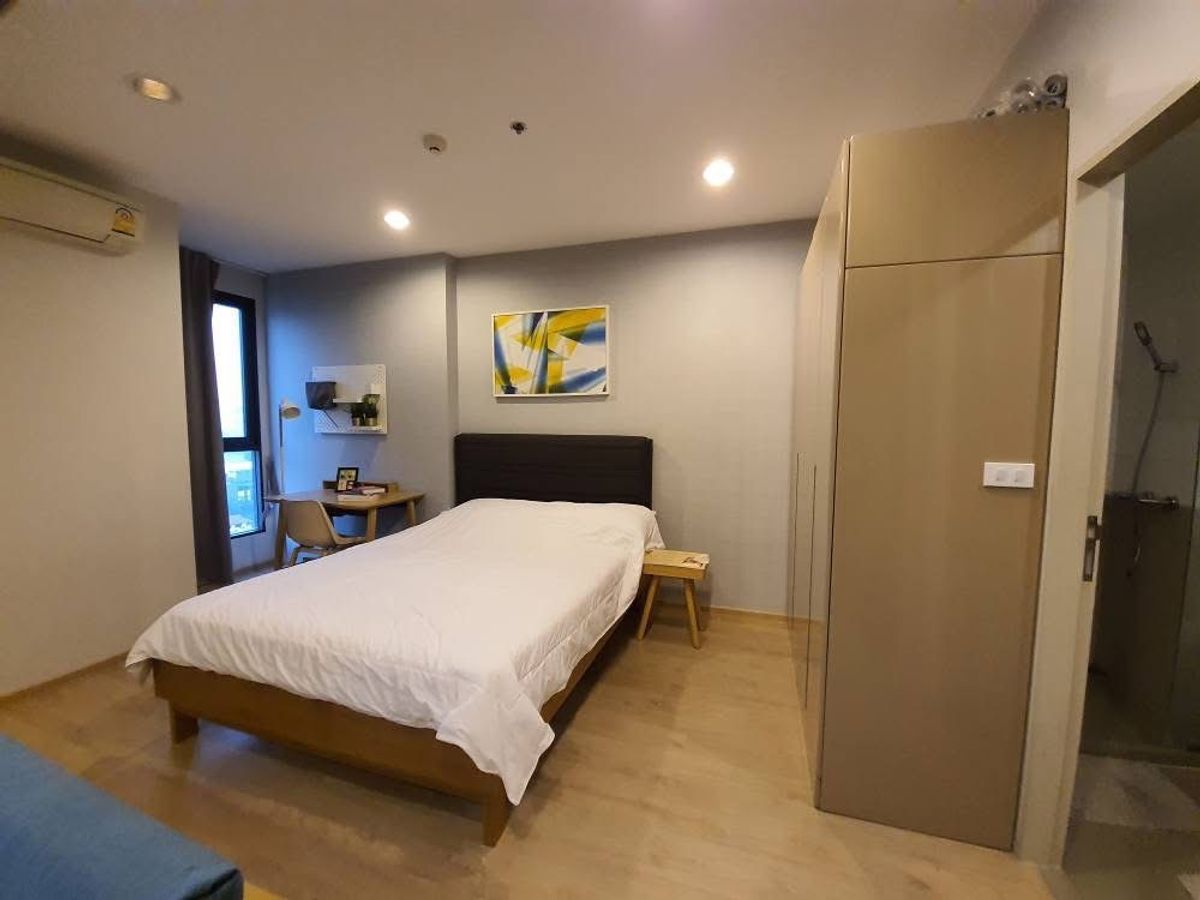 ให้เช่าคอนโดราชเทวี พญาไท : ให้เช่า Ideo Q Ratchathewi   1bed 1bath ห้องตกแต่งครบ พร้อมเข้าอยู่ 3มิย 2568