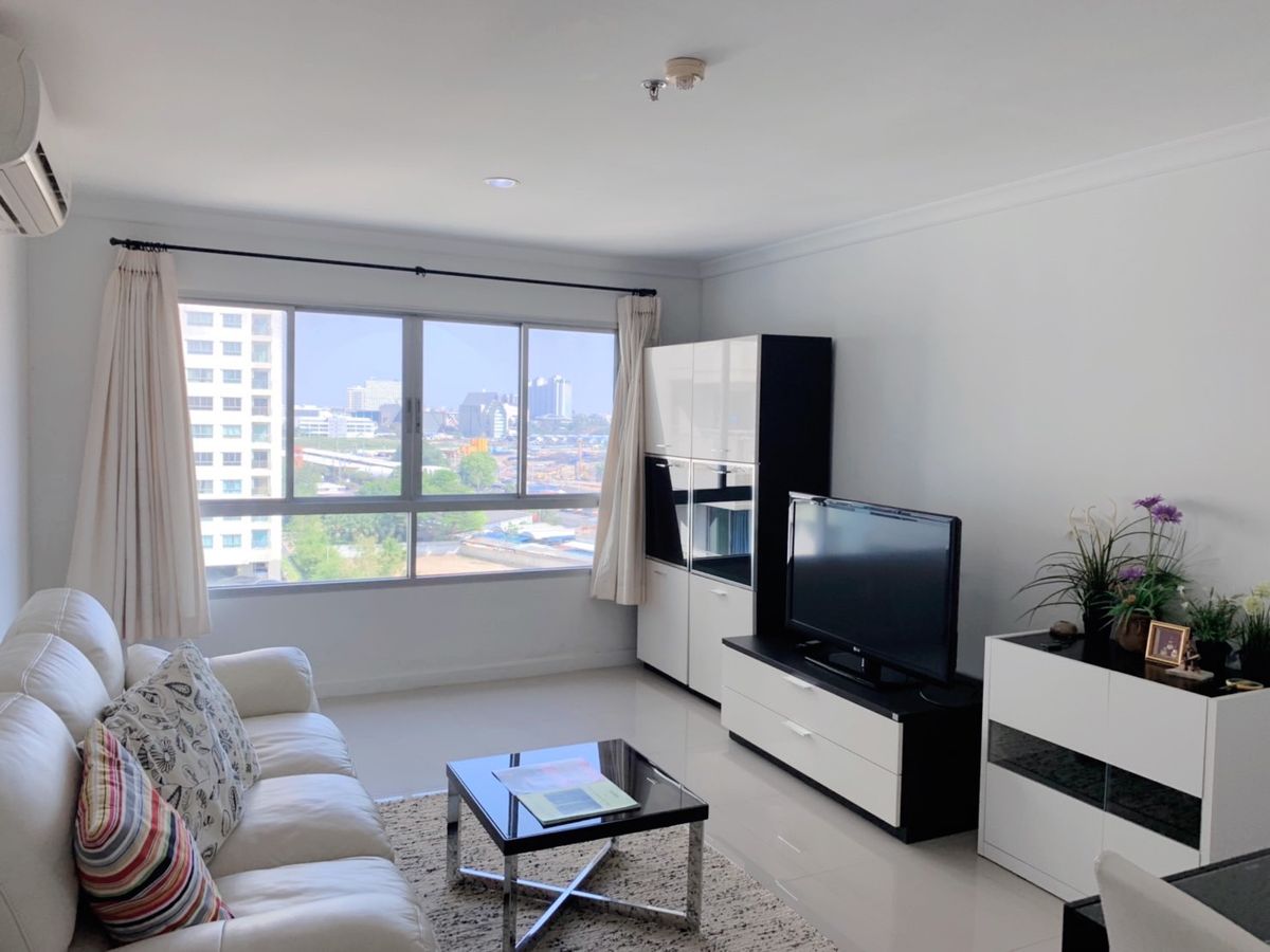 ให้เช่าคอนโดพระราม 9 เพชรบุรีตัดใหม่ RCA : RENT !! Condo Lumpini Place, MRT Rama 9, 2 Beds, Tower B, Floor 10, 71 sq.m., 27,000 Baht 