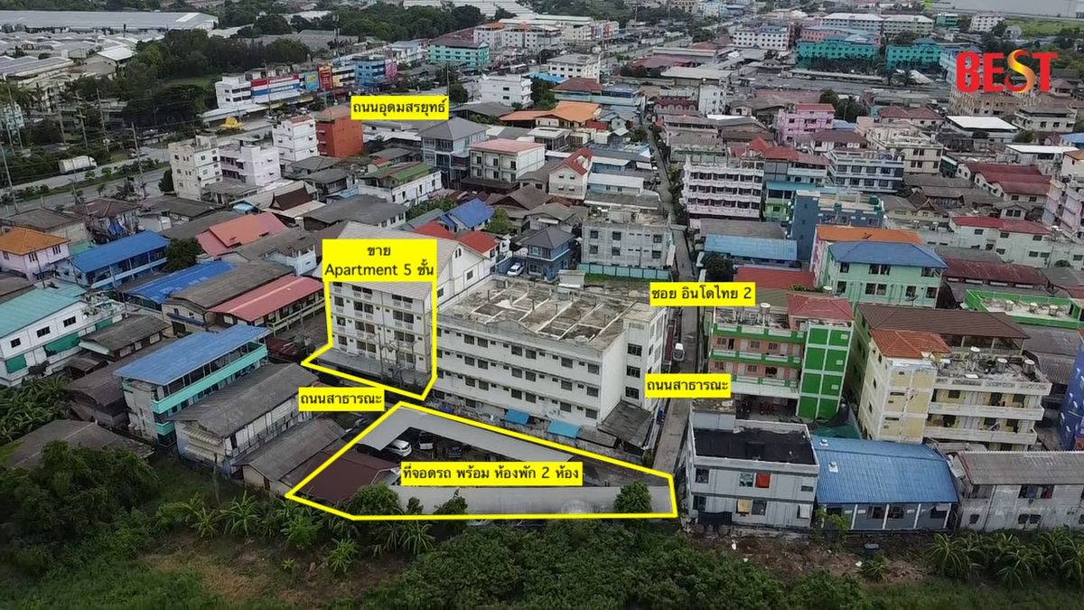 For SaleAyutthaya : 🔥 Urgent sale! Bang Pa -in apartment near Bang Pa -In Industrial Estate, the price is only 12 million baht!