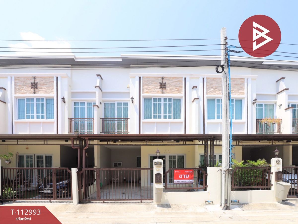 For SaleTownhomeSamut Prakan,Samrong : Townhouse for sale Ever City Village Srinakarin-Nam Daeng, Bang Phli, Samut Prakan