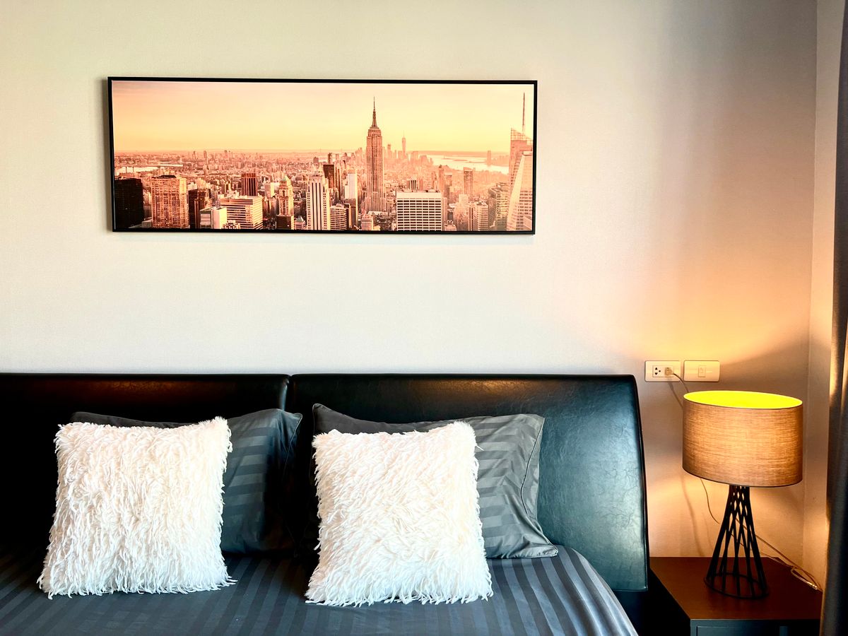 ให้เช่าคอนโดอ่อนนุช อุดมสุข : 🔥ให้เช่าด่วน🔥คอนโดแอสปาย พร้อมอยู่ ใกล้ BTS พระโขนง เฟอร์ครบ!