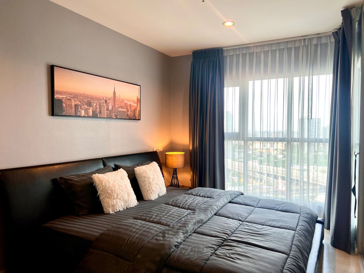 ให้เช่าคอนโดอ่อนนุช อุดมสุข : 🔥ให้เช่าด่วน🔥คอนโดแอสปาย พร้อมอยู่ ใกล้ BTS พระโขนง เฟอร์ครบ!