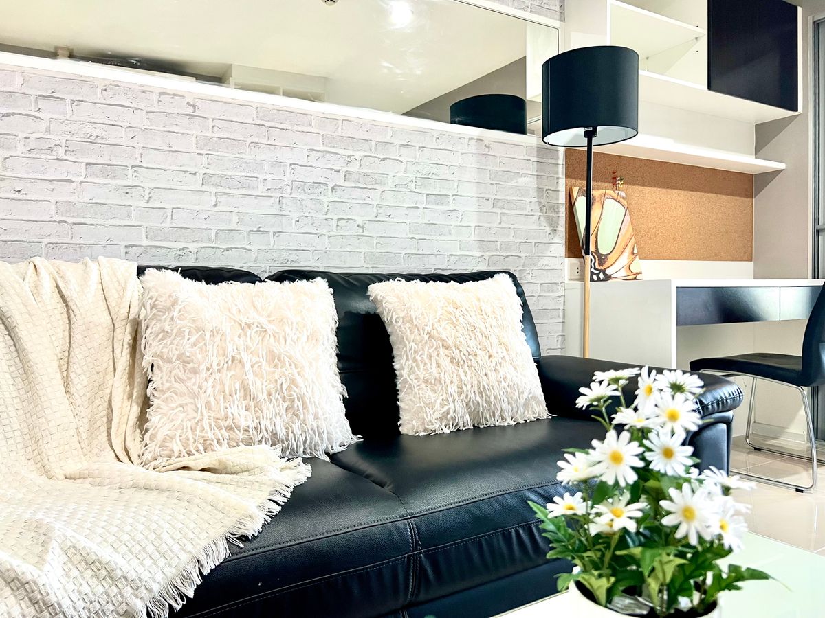 ให้เช่าคอนโดอ่อนนุช อุดมสุข : 🔥ให้เช่าด่วน🔥คอนโดแอสปาย พร้อมอยู่ ใกล้ BTS พระโขนง เฟอร์ครบ!