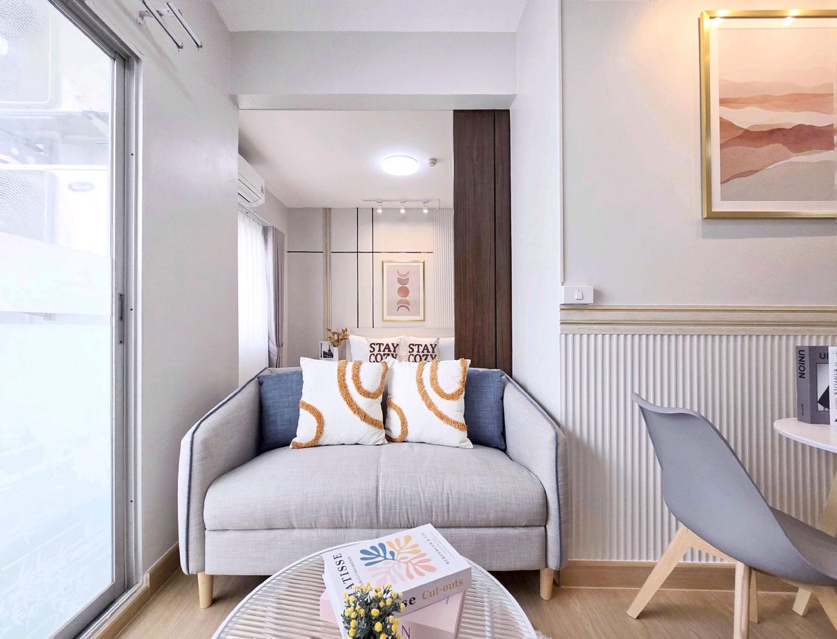 For SaleCondoRama9, Petchburi, RCA : Like ❤️ Shop, easy to shop, convenient to travel! Near Central Rama 9 and MRT in the center of the city But not expensive! Must be here. 👉🌆 𝐀 𝐒𝐩𝐚𝐜𝐞 𝐀𝐬𝐨𝐤𝐞-✨️