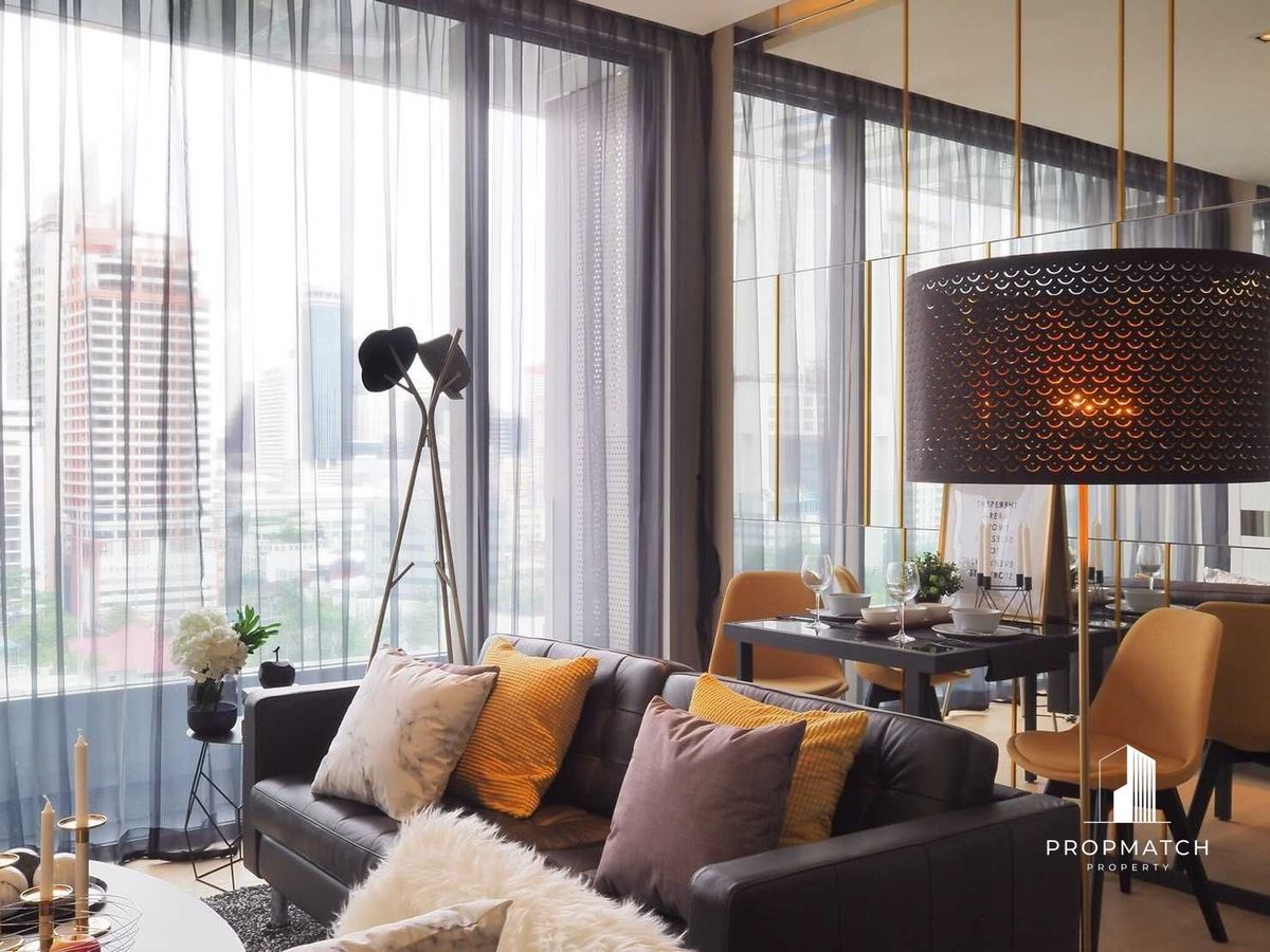 ให้เช่าคอนโดสีลม ศาลาแดง บางรัก : ✨Flash Deal ✨Saladaeng OneSaladaeng One(1Bed1Bath56SQM.)แ ต่งครบพร้อมอยู่ !! เพียง 60,000บาทต่อเดือน Tel.0981315848 @propmatch