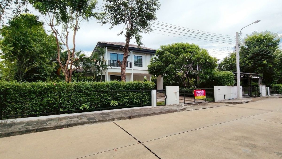 บ้านพระราม 2 บางขุนเทียน : 🏡 ให้เช่าบ้านเดี่ยวหลังมุม - โครงการฮาบิเทีย พาร์ค 104 เทียนทะเล 28