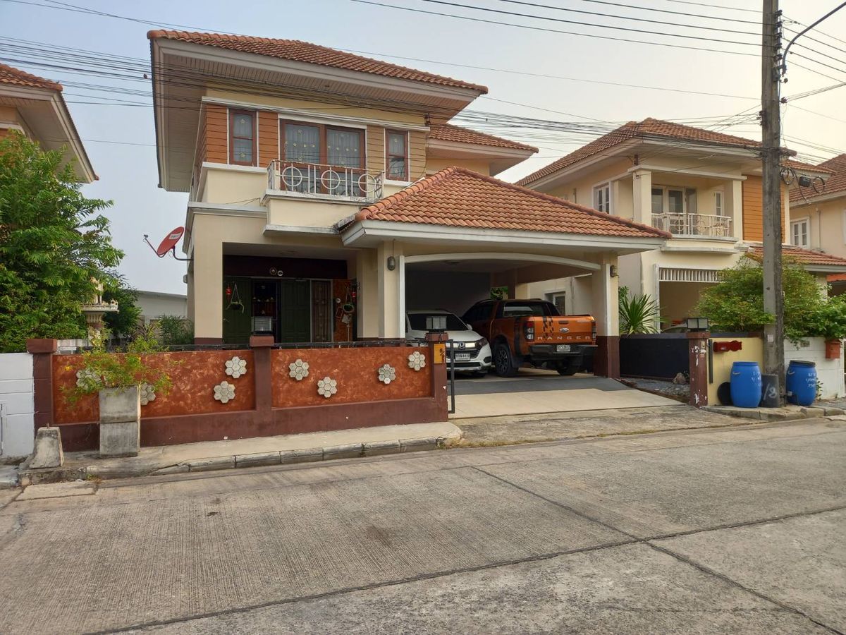 For SaleHousePathum Thani,Rangsit, Thammasat : H2PT4403 🏡 2-storey detached house for sale in Bundarik Village, priced at only 2.99 million!