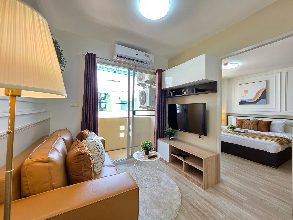 For SaleCondoMin Buri, Romklao : 🔥🔥 The room is beautiful, full, the price is less than a million, exist !!!