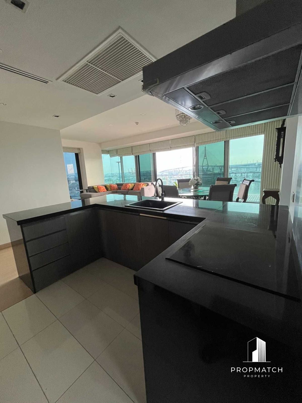 For RentCondoRama3 (Riverside),Satupadit : ✨flash deal ✨The Pano Rama 3 (2Bed2Bath129.2SQM) Ready! Only 70,000 baht per month Tel.0981315848 @propmatch