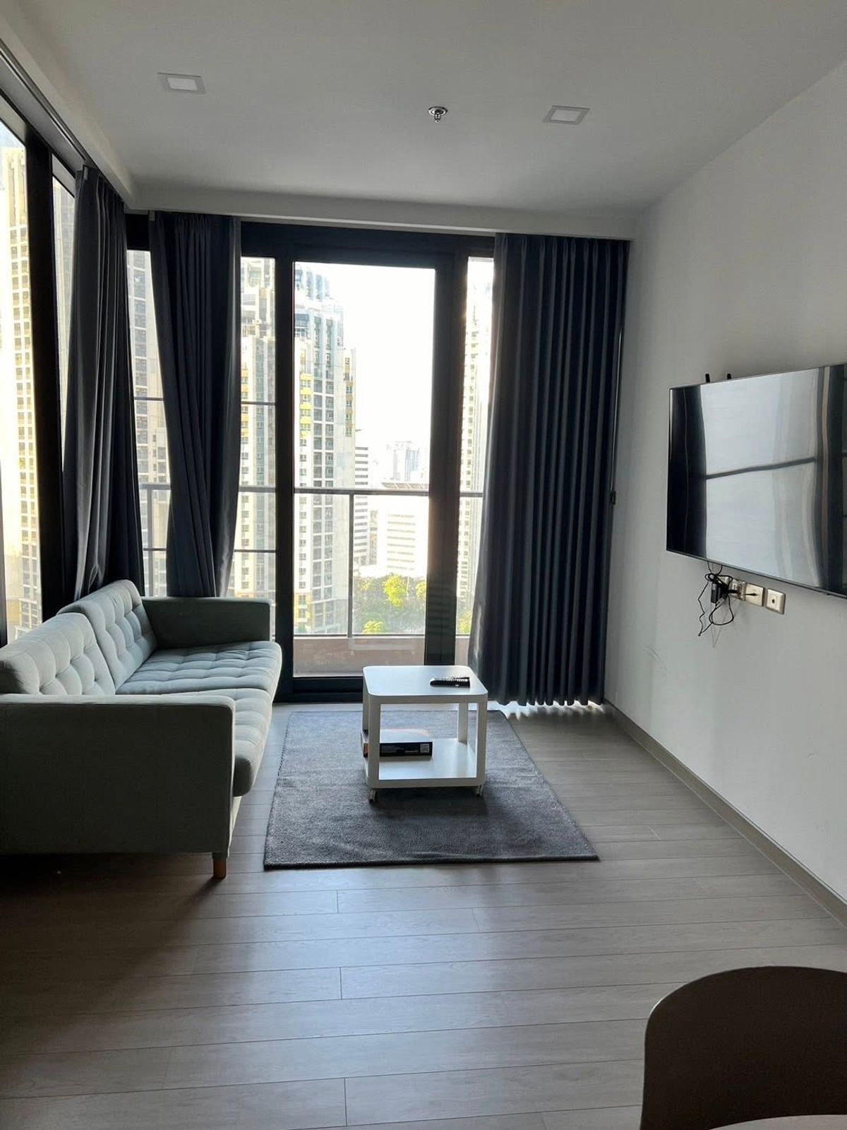 ให้เช่าคอนโดพระราม 9 เพชรบุรีตัดใหม่ RCA : (T0071) For Rent !! One9Five 2Bed 55,000 Baht/Month