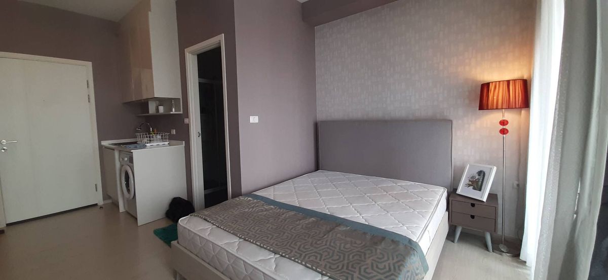 For RentCondoRatchadapisek, Huaikwang, Suttisan : #Condo for rent on Eco Ratchada -Huai Khwang -1 Studio room, 10th floor bathroom, 23 sq.m.