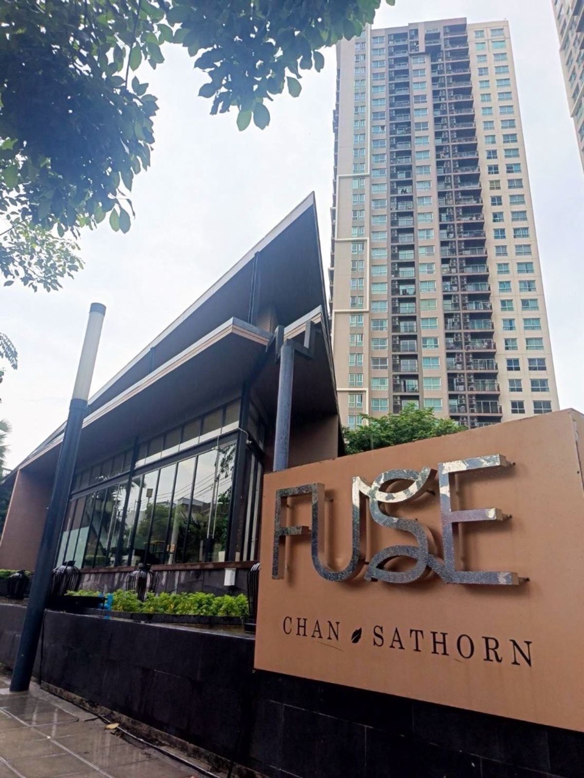 For RentCondoSathorn, Narathiwat : For rent, condo, fuse, Chan Sathorn, complete with furniture sets
