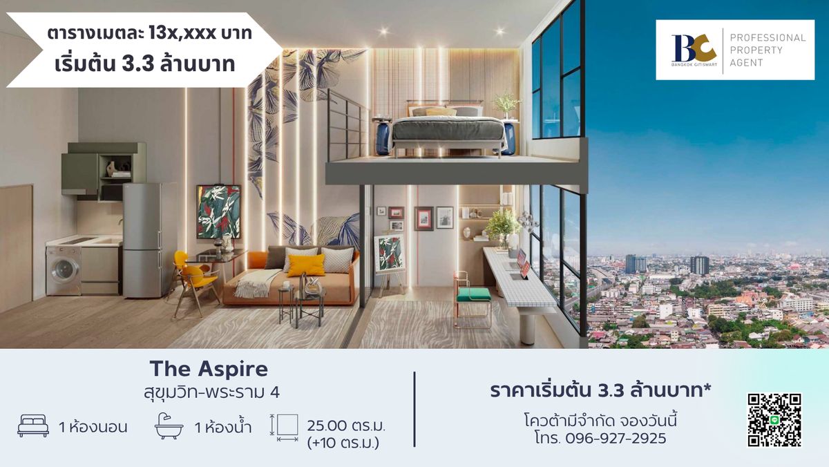 ขายคอนโดคลองเตย กล้วยน้ำไท : ห้อง Vertiplex 2 ชั้น ทำเล BTSพระโขนง ราคาดีที่สุดในโครงการ
