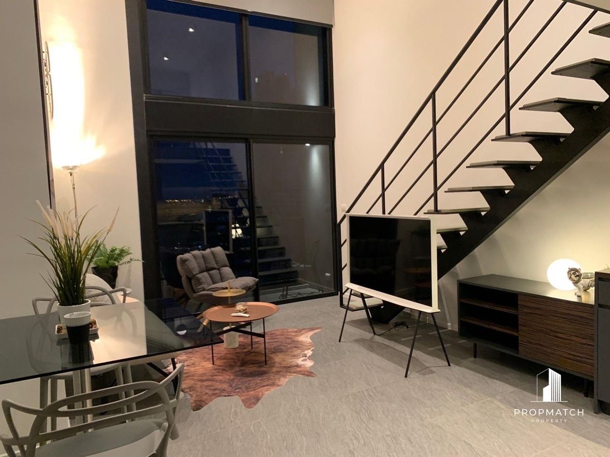 ให้เช่าคอนโดสีลม ศาลาแดง บางรัก : ✨Flash Deal ✨The Loft Silom (Duplex1Bed1Bath48SQM.) พร้อมอยู่ ! เพียง 33,000 บาทต่อเดือน Tel.0981315848 @propmatch