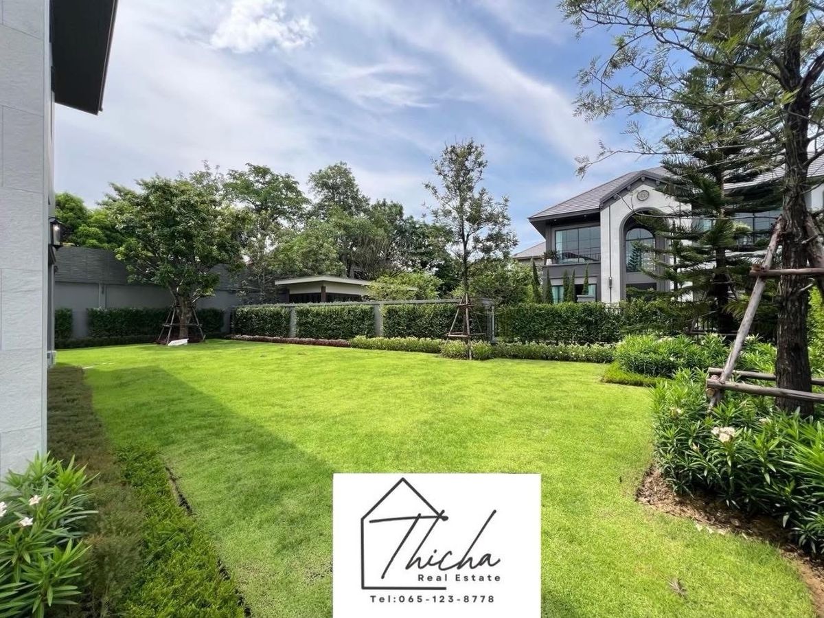 For SaleHousePhutthamonthon, Salaya : Grand Bangkok Boulevard at the park