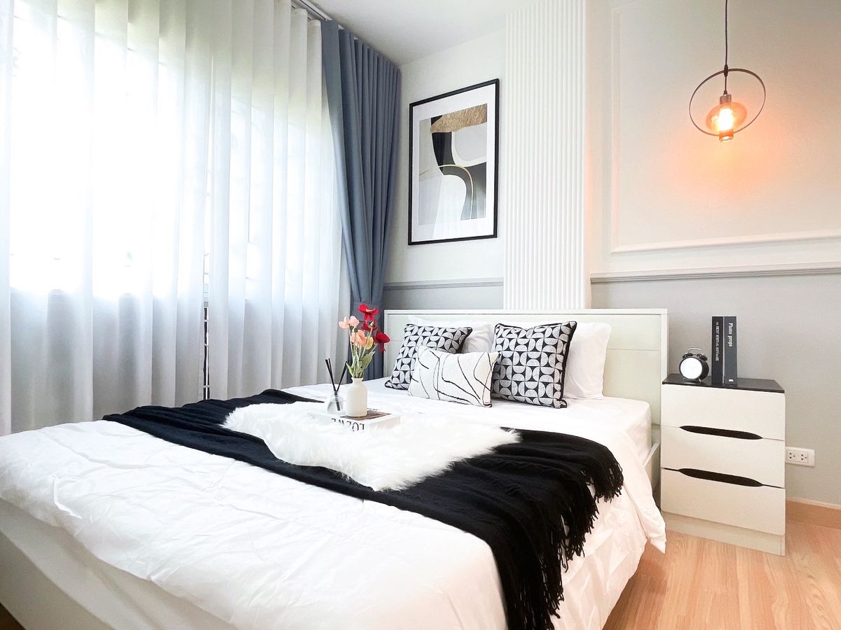 For SaleCondoChaengwatana, Muangthong : The Kit Chaeng Watthana 1 bed, beautiful, worth it, near the BTS.