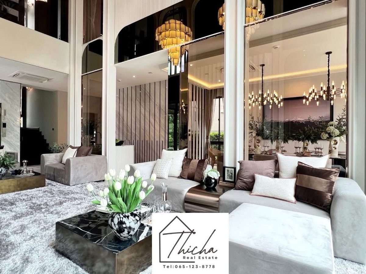 ขายบ้านพุทธมณฑล ศาลายา : บ้านหรูทำเลพุทธมณฑลสาย 2 คฤหาสน์หรู 3 ชั้น Moden Luxury Design แกรนด์บางกอก บูเลอวาร์ด ปิ่นเกล้า - บรมฯ