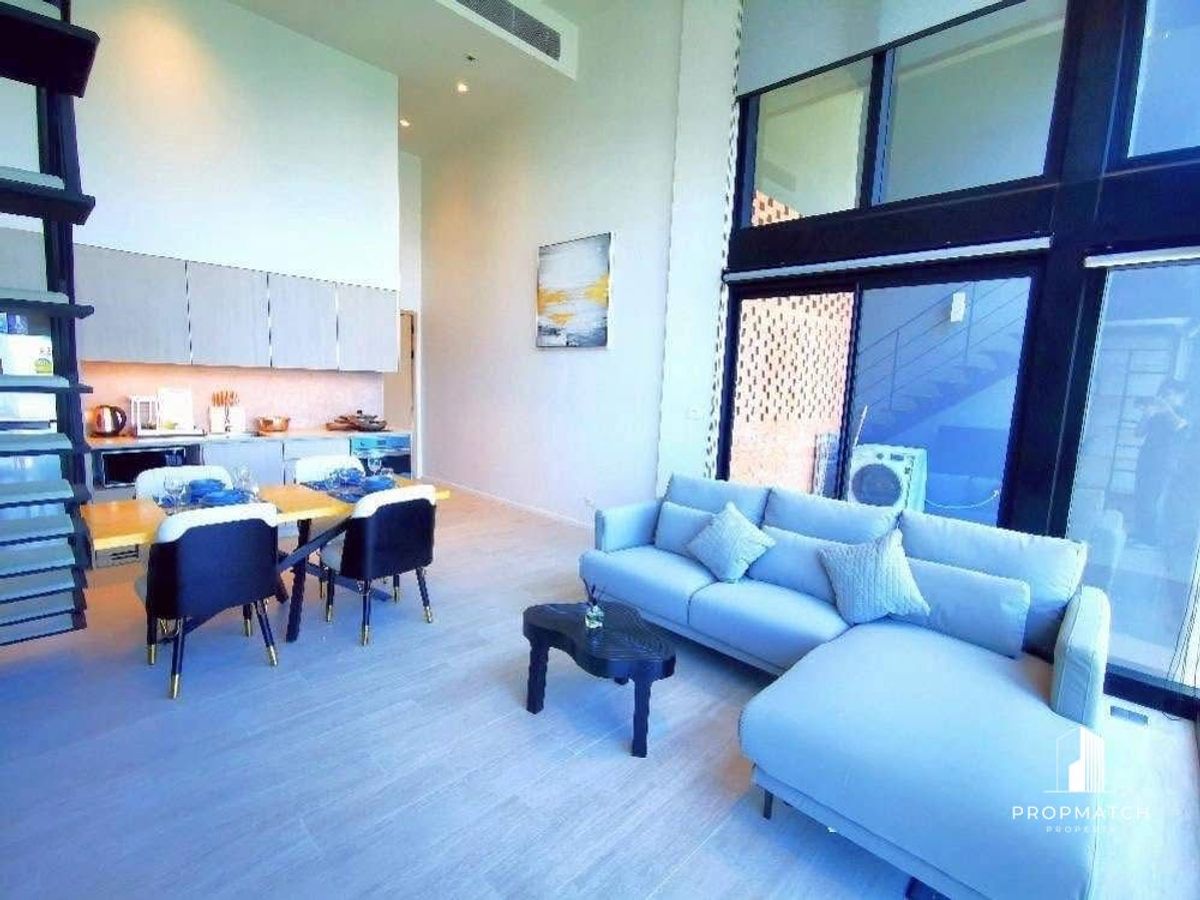 ให้เช่าคอนโดสีลม ศาลาแดง บางรัก : ✨Flash Deal ✨The Loft Silom (Duplex1Bed1Bath71SQM.) พร้อมอยู่ ! เพียง 60,000 บาทต่อเดือน Tel.0981315848 @propmatch