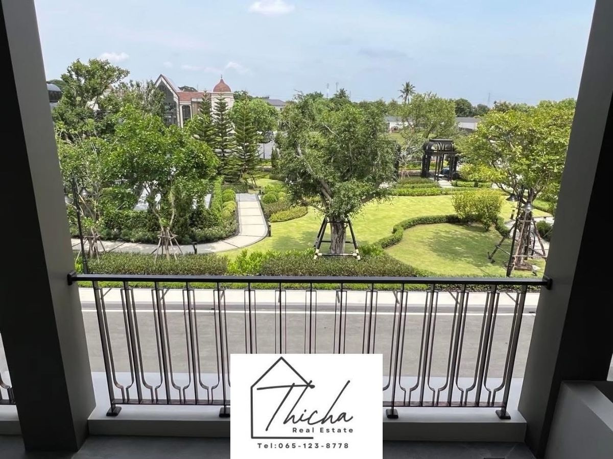 For SaleHousePhutthamonthon, Salaya : Grand Bangkok Boulevard at the park