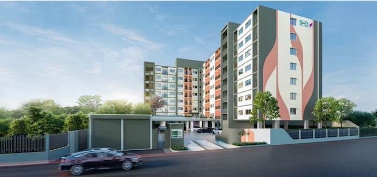 For RentCondoThaphra, Talat Phlu, Wutthakat : Condo for rent, Sena Kit Kanlapaphruek, 7th floor