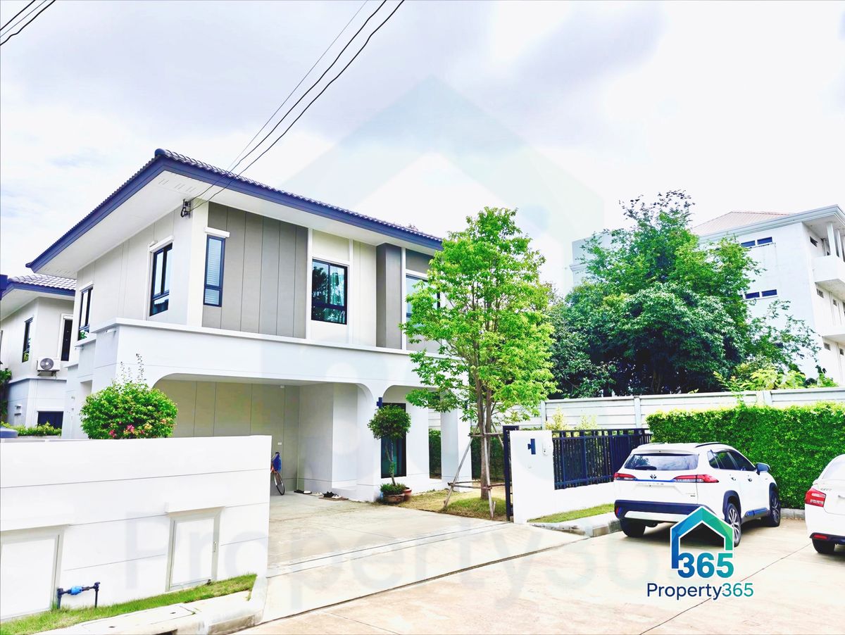 บ้านปทุมธานี รังสิต ธรรมศาสตร์ : เช่า/ขาย บ้านเดี่ยว Mitti ลำลูกกา คลอง 6 | Serene 139ตร.ม. หลังบ้านตัวอย่าง แต่งครบใหม่มาก 