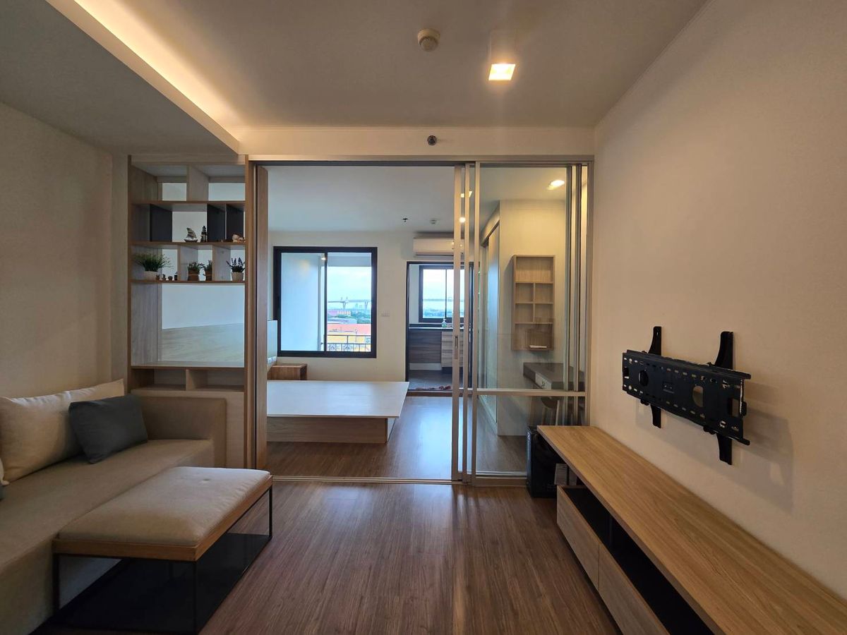 ให้เช่าคอนโดพระราม 3 สาธุประดิษฐ์ : For Rent ยู ดีไลท์ เรสซิเดนซ์ ริเวอร์ฟรอนท์ พระราม 3  แบบ 1 bed พร้อมเฟอร์ ราคาพิเศษ