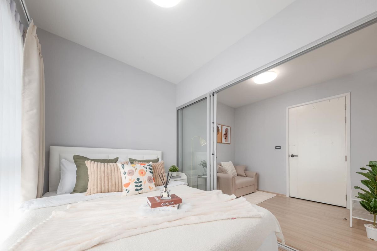 ขายคอนโดนนทบุรี บางใหญ่ บางบัวทอง : S070 📢📢 Plum Condo Bangyai Station ขายเพียง 1.09 ล้านบาท เท่านั้น!