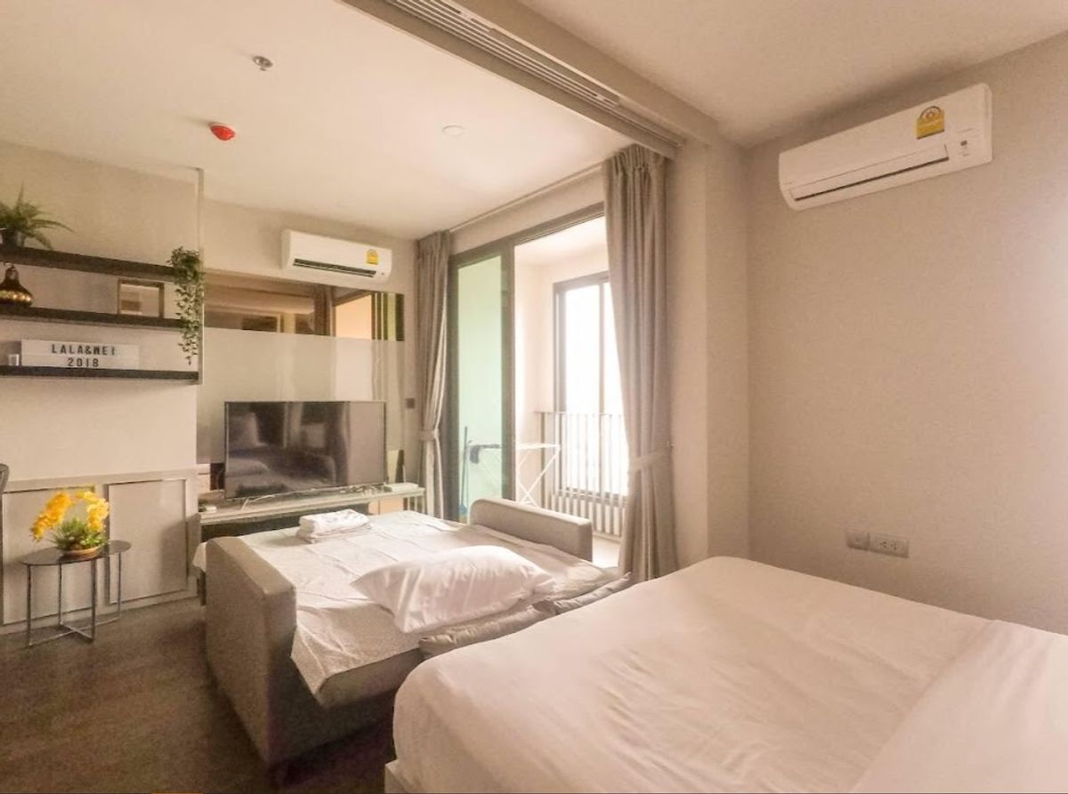 ให้เช่าคอนโดราชเทวี พญาไท : For rent at Ideo Q siam ratchathewi   Size : 34 sq.m. Floor : 18 floor  fully furnished. 