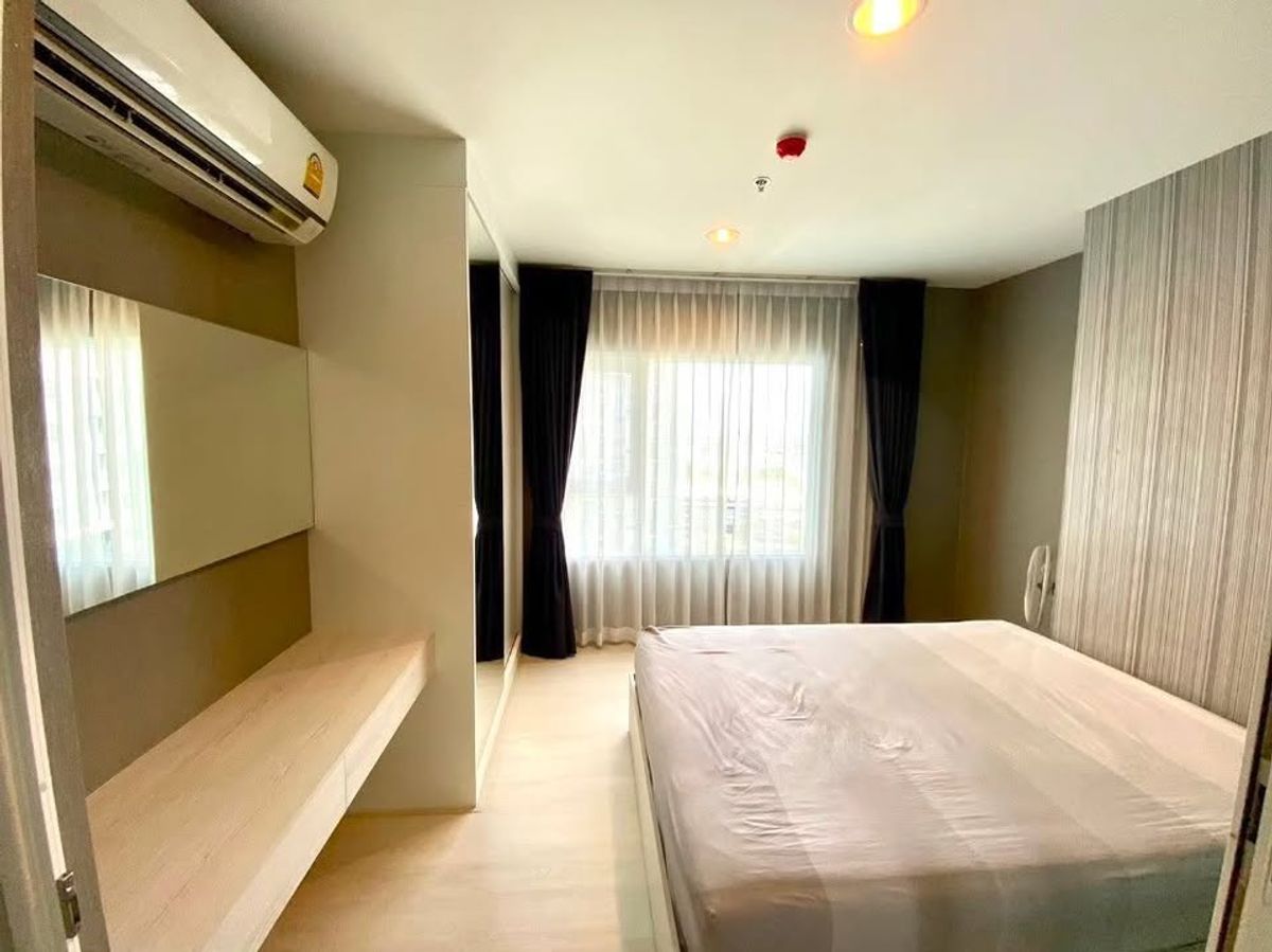 ให้เช่าคอนโดสมุทรปราการ สำโรง : 📍 พร้อมอยู่ 30 มิย. คอนโด **ติด🚄 BTS เอราวัณ โครงการ  Aspire Erawan (แอสปาย เอราวัณ)  ขนาด 30 ตรม. ไม่บล็อควิว