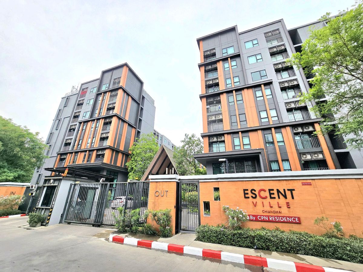 For SaleCondoChiang Mai : Condo for sale. ESCENT VILLE, Central Festival Chiang Mai, cheap 🔥🔥