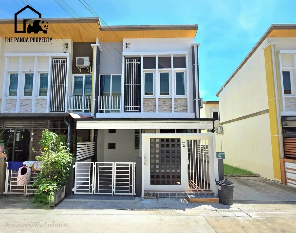 ขายทาวน์โฮมบางนา แบริ่ง ลาซาล : บ้านรีโนเวทพร้อมอยู่ จัดจ้านในย่านกิ่งแก้ว
