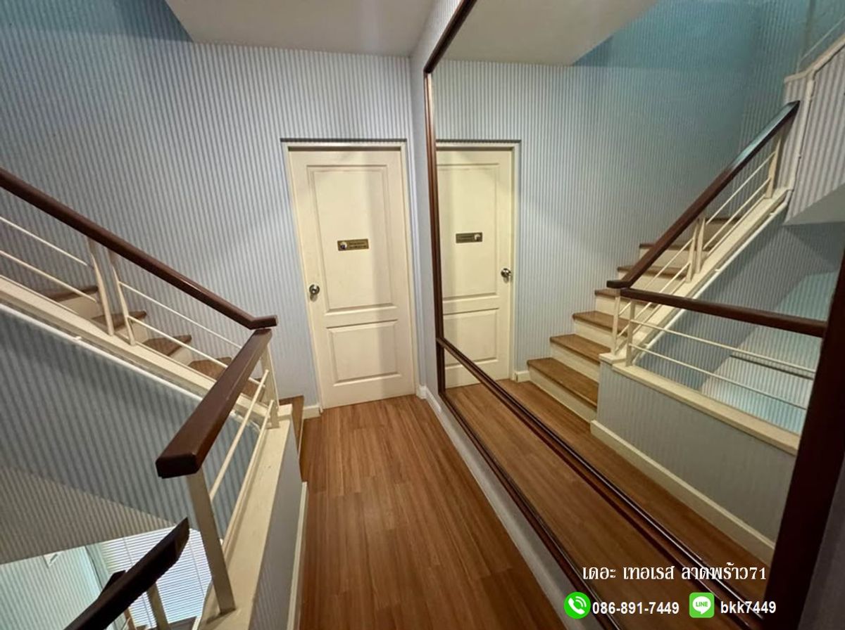 ขายทาวน์โฮมโชคชัย4 ลาดพร้าว71 : ✅✅ขายบ้านทาวน์โฮม 3 ชั้น-เดอะ เทอเรส ลาดพร้าว71 (ซ.นาคนิวาส 48 แยก14) 