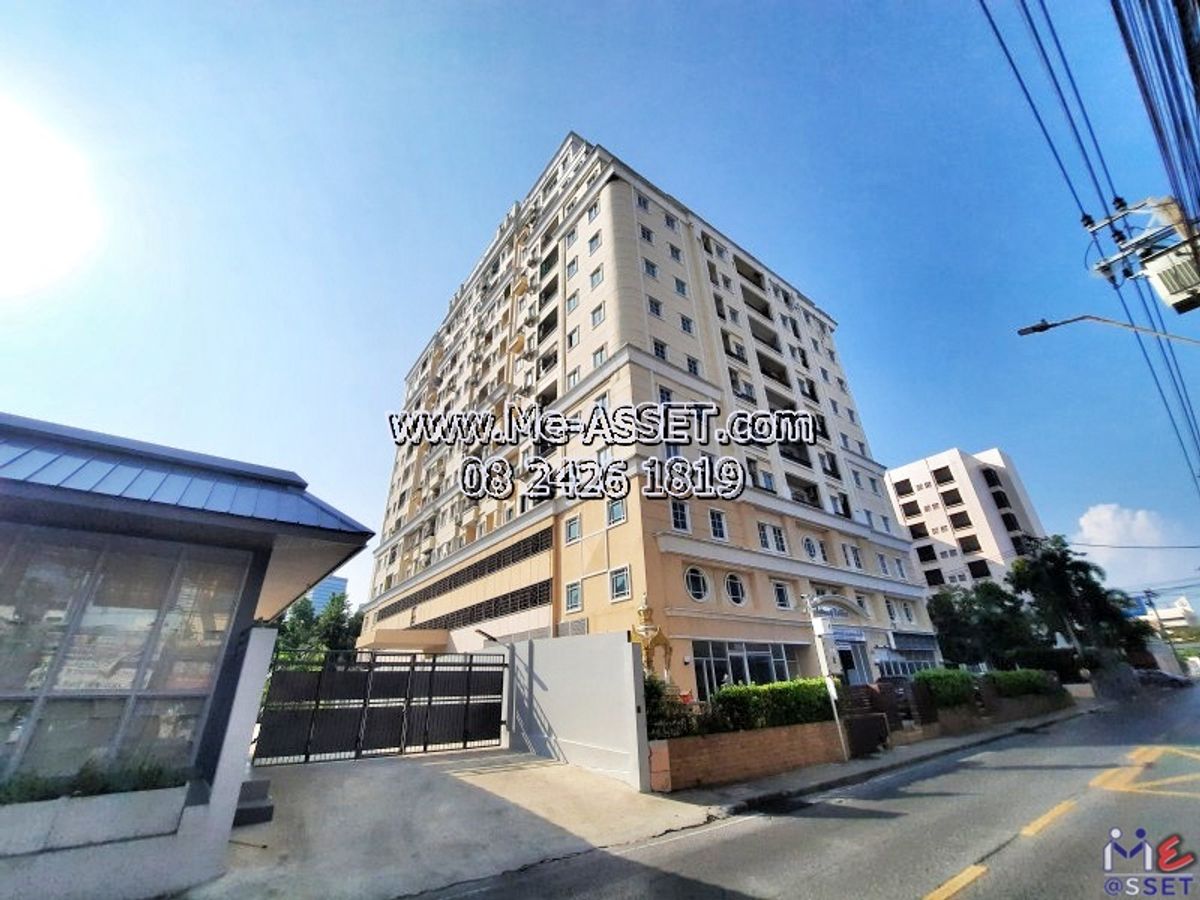 CondoRatchadapisek, Huaikwang, Suttisan : Selling and renting a condo near the Huai Khwang Sutthisan BTS connecting Lat Phrao Rama 9, near MRT Huai Khwang, a convenient cultural center, Ratchadaphisek Pracharat Bamphen: Johnny Tower: 50.42 square meters: Code NN-91326  