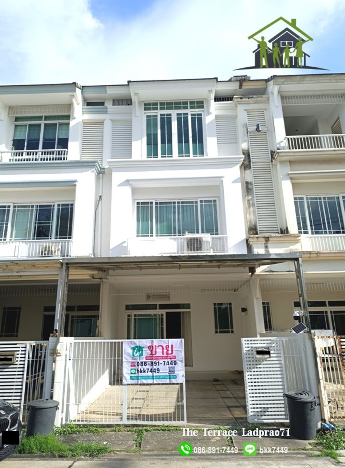 ขายทาวน์โฮมโชคชัย4 ลาดพร้าว71 : ✅✅ขายบ้านทาวน์โฮม 3 ชั้น-เดอะ เทอเรส ลาดพร้าว71 (ซ.นาคนิวาส 48 แยก14) 