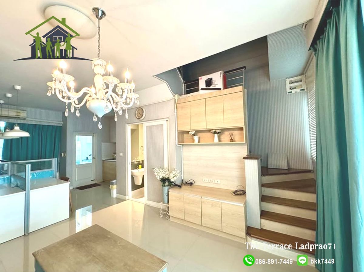 ขายทาวน์โฮมโชคชัย4 ลาดพร้าว71 : ✅✅ขายบ้านทาวน์โฮม 3 ชั้น-เดอะ เทอเรส ลาดพร้าว71 (ซ.นาคนิวาส 48 แยก14) 