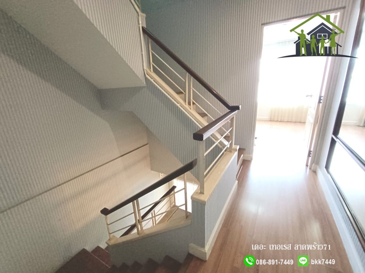 ขายทาวน์โฮมโชคชัย4 ลาดพร้าว71 : ✅✅ขายบ้านทาวน์โฮม 3 ชั้น-เดอะ เทอเรส ลาดพร้าว71 (ซ.นาคนิวาส 48 แยก14) 