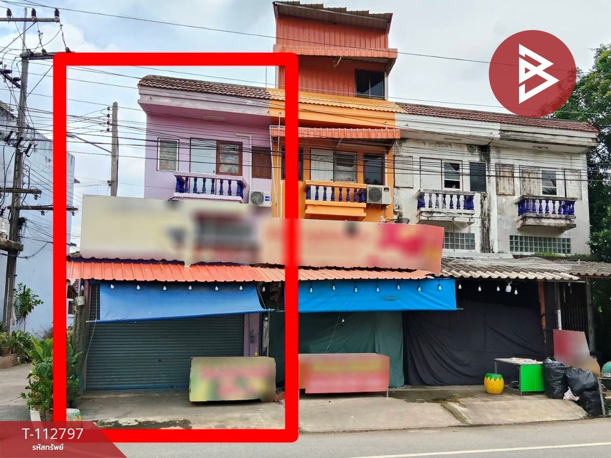 For SaleShop HouseChachoengsao : 2.5 -story commercial building for sale, area 20 sq.w., Chachoengsao long conversion