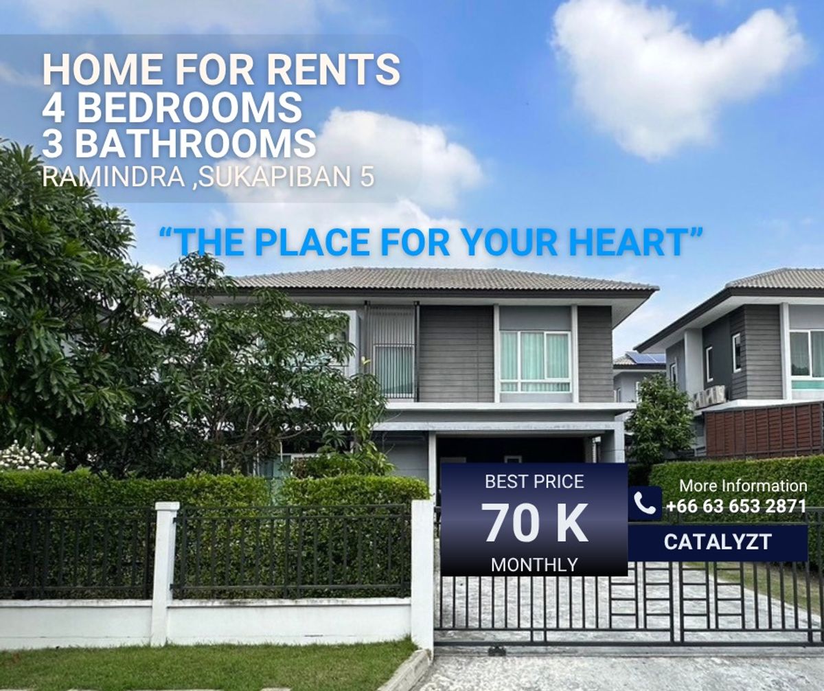 For RentHouseNawamin, Ramindra : House For Rent: Project The Centro Watcharapol