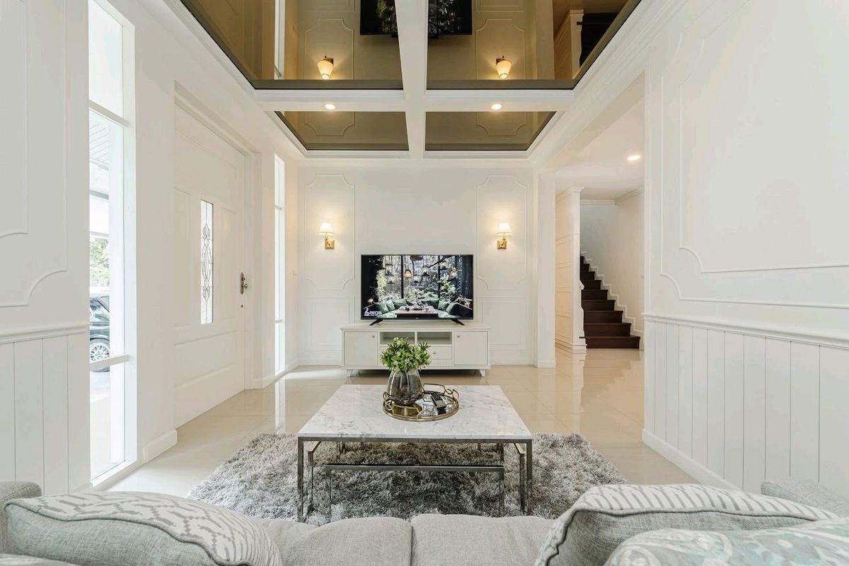 For RentHouseNawamin, Ramindra : Luxury single house, Milton Residence, Ram Intra,  For rent