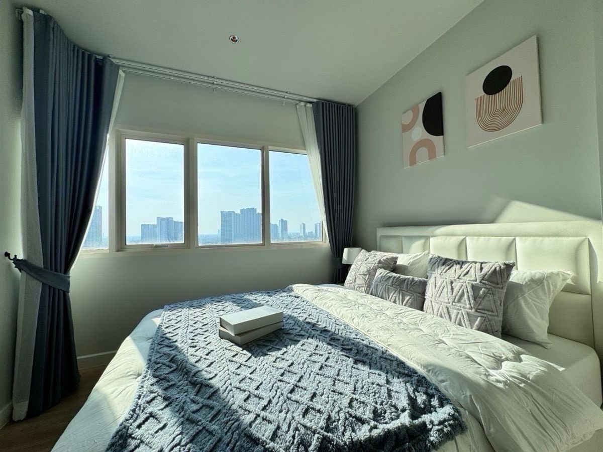 ให้เช่าคอนโดท่าพระ ตลาดพลู วุฒากาศ : For Rent : Metro Sky Wutthakat 
(BTS Witthakat ,35 Sq.m ,16th Floor) 