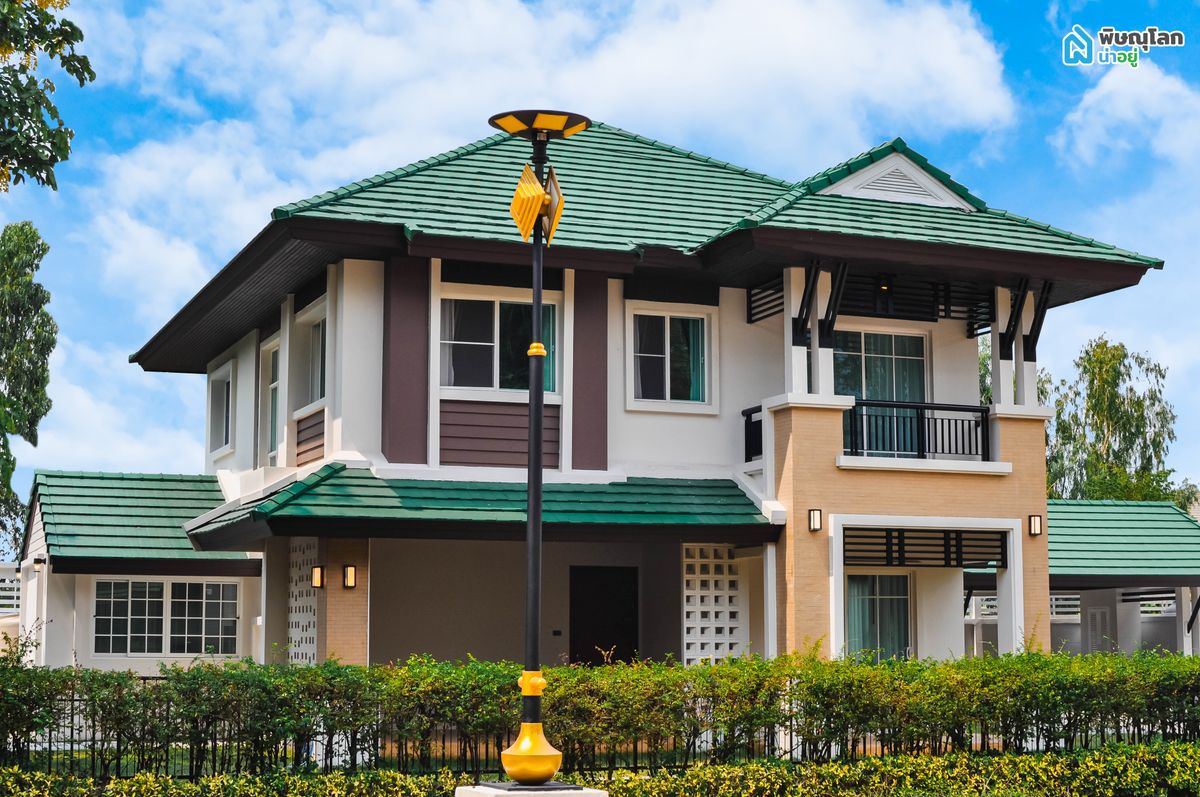 ขายบ้านพิษณุโลก : ขายบ้านเดี่ยว 2 ชั้น พร้อมเฟอร์นิเจอร์ (หมู่บ้านพฤกษาธารา แยกอินโดจีน พิษณุโลก)