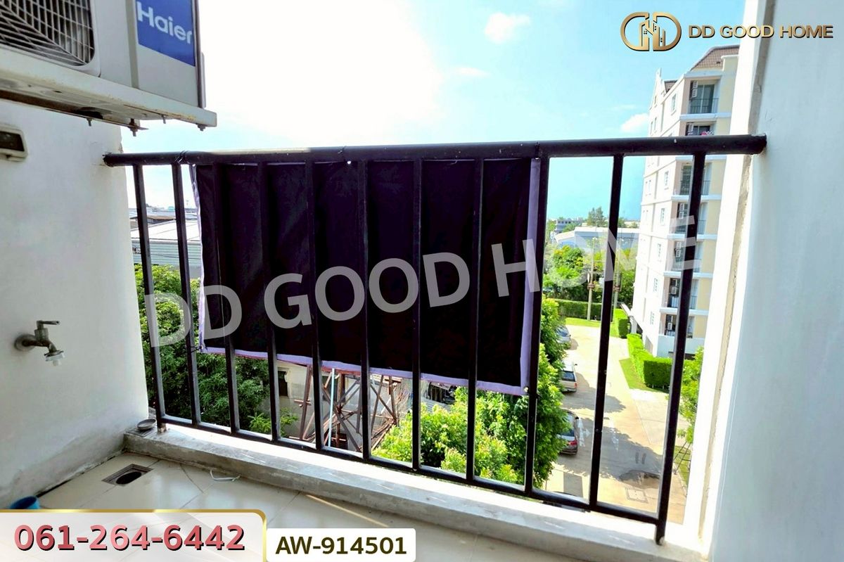 For SaleCondoMahachai Samut Sakhon : AW-914501 Tulip Lite Condominium Omnoi Samut Sakhon near The Sphera Petchkasem