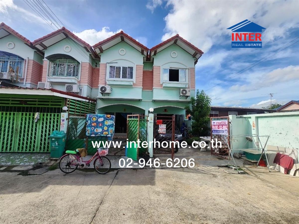 ขายทาวน์โฮมบางแค เพชรเกษม : ทาวน์เฮ้าส์ 2 ชั้น 33 ตร.ว. หมู่บ้านอรุณทอง2 ซอยเพชรเกษม77 แยก3-12 ถนนเพชรเกษม77 ถนนเลียบคลองภาษีเจริญฝั่งเหนือ เขตหนองแขม กรุงเทพมหานคร