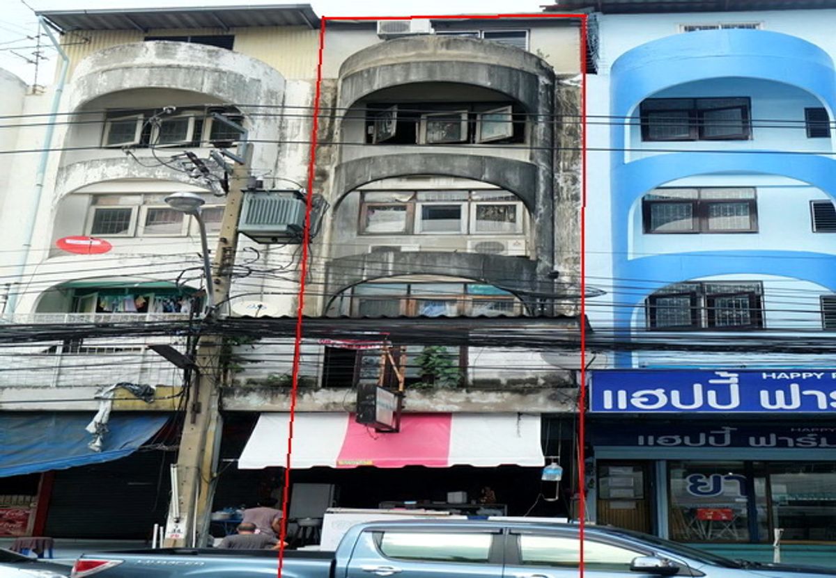 ขายอาคารพาณิชย์ลาดพร้าว101 แฮปปี้แลนด์ : ขายอาคารพาณิชย์ แฮปปี้แลนด์สาย 2 เนื้อที่ 19 ตร.ว. 6 ชั้น ทำเลดี เหมาะทำธุรกิจ
