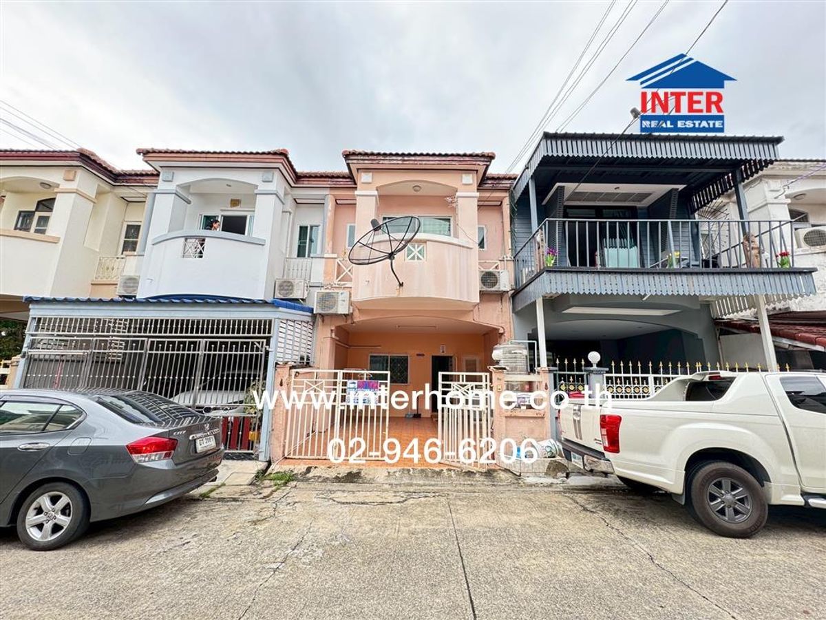 ขายทาวน์โฮมนนทบุรี บางใหญ่ บางบัวทอง : ทาวน์เฮ้าส์ 2 ชั้น 20 ตร.ว. หมู่บ้านร่มโพธิ์รัตนาธิเบศร์ ถนนรัตนาธิเบศร์ ถนนบางกรวย-ไทรน้อย บางบัวทอง นนทบุรี