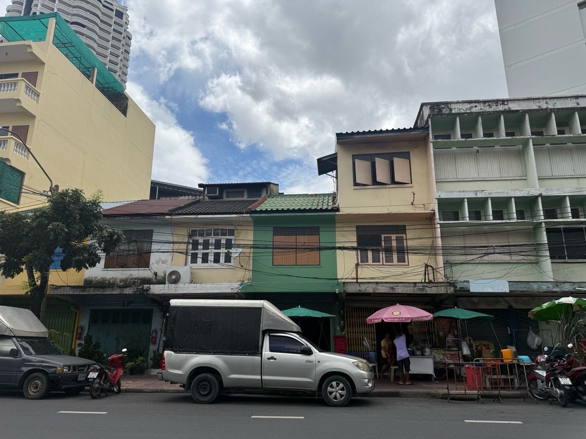ให้เช่าทาวน์โฮมเยาวราช บางลำพู : ให้เช่าทาวโฮม 2 ชั้น ย่านสำเพ็งเยาวราช ทำเลค้าขาย