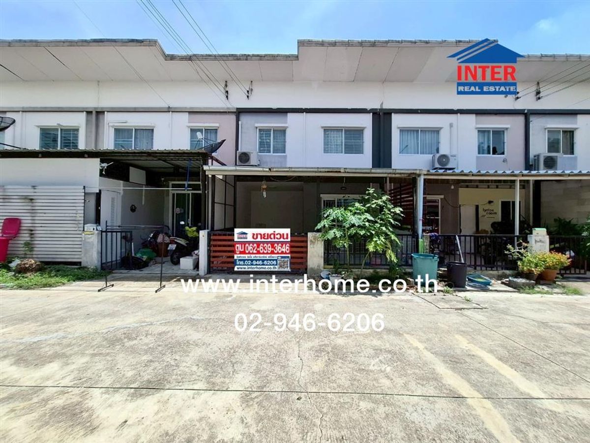 ขายทาวน์โฮมนนทบุรี บางใหญ่ บางบัวทอง : ทาวน์โฮม 2 ชั้น 17.6 ตร.ว. หมู่บ้านไลโอบลิสซ์ กาญจนาภิเษก-ชัยพฤกษ์ ใกล้วัดพิมลราช ซอย11 ถนนบางรักพัฒนา ถนนซอยวัดลาดปลาดุก บางบัวทอง นนทบุรี